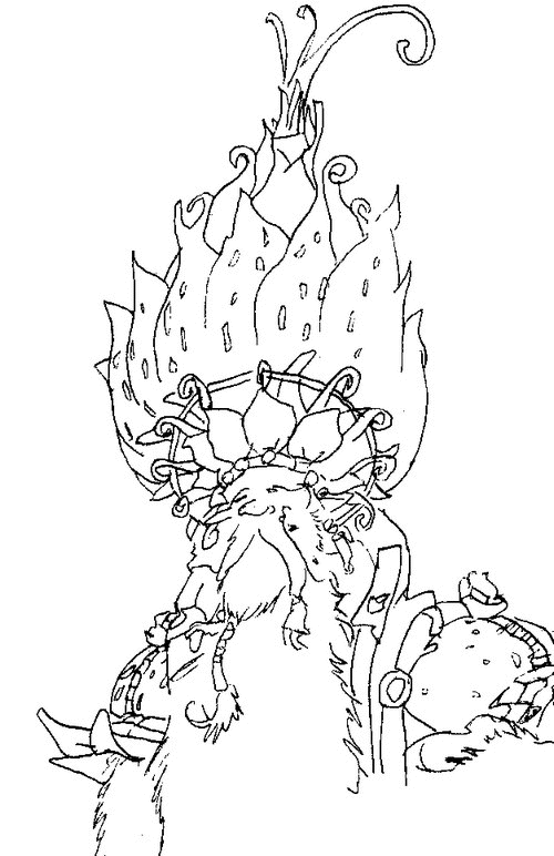 coloriage Arthur et les minimoys le roi